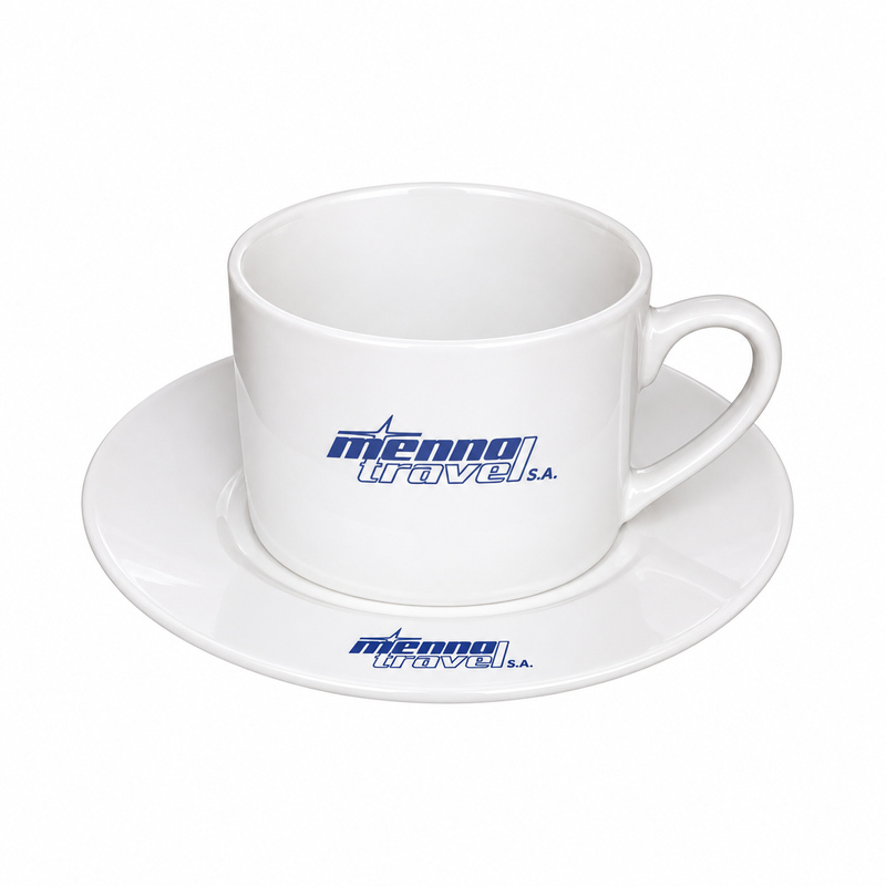 Taza mediana con platito