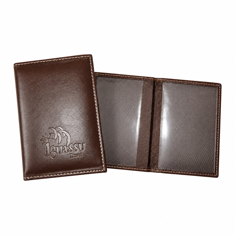 Funda para pasaporte en símil cuero