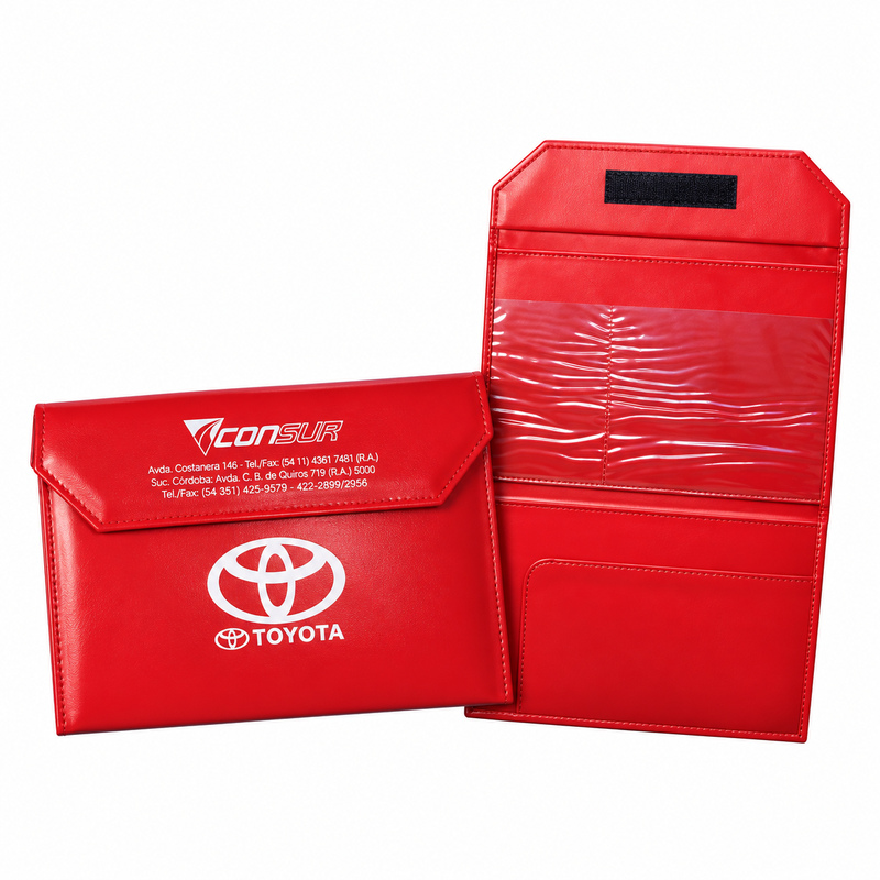Porta documentos ejecutivo en símil cuero