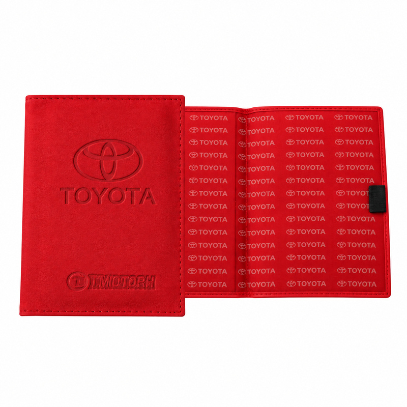 Libreta para golf en símil cuero