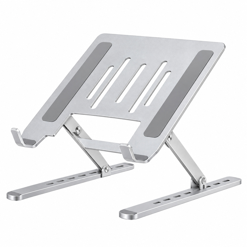Soporte de aluminio para notebook y tablet