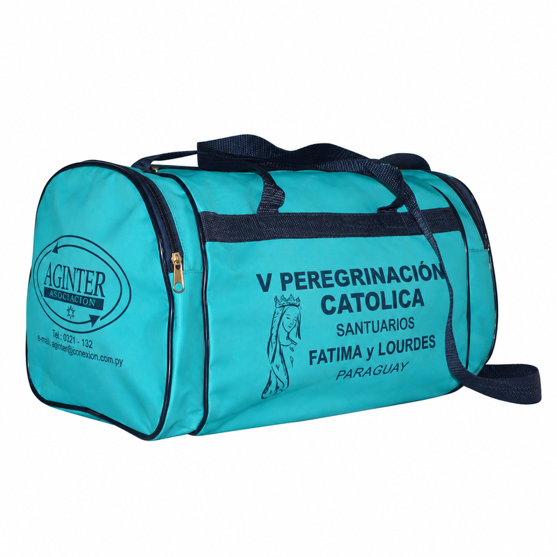 Bolso de mano con dos bolsillos laterales
