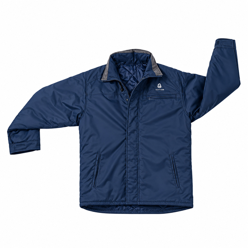 Campera clásica con logo bordado