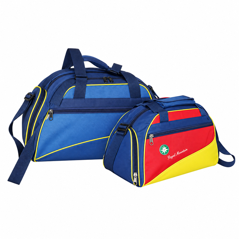 Bolso deportivo bolsillo al frente y otro para ropa sucia