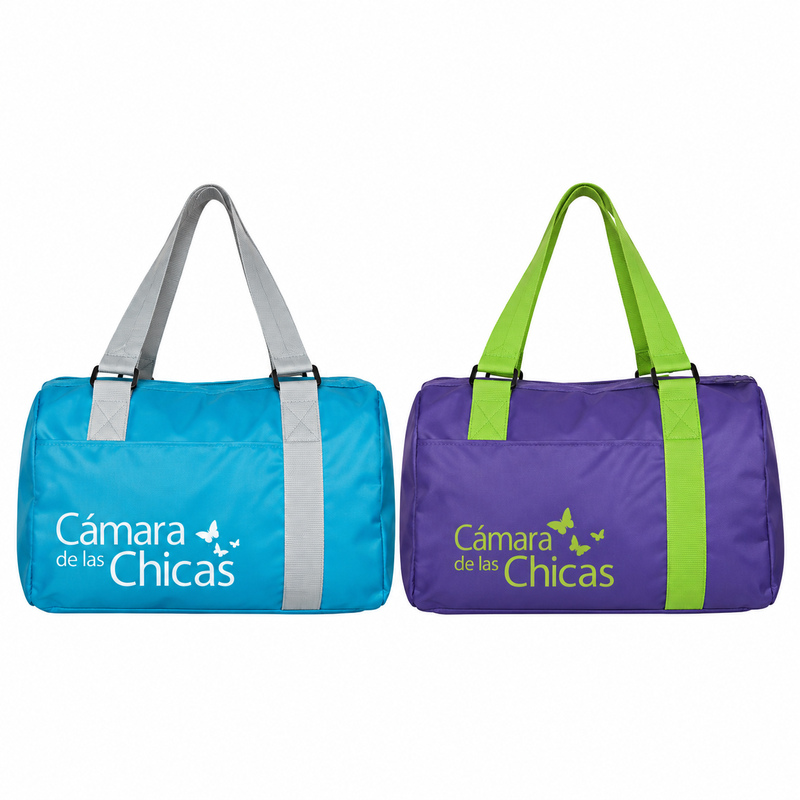 Bolso con bolsillo en el frente, tira cruzada