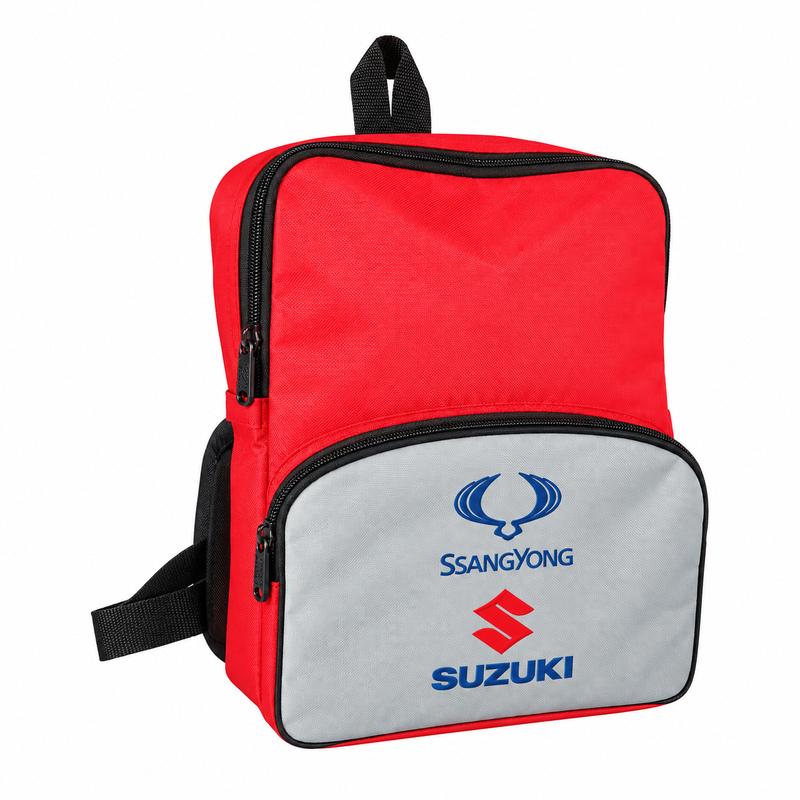 Mochila NEW con bolsillo en el frente y porta hoppy