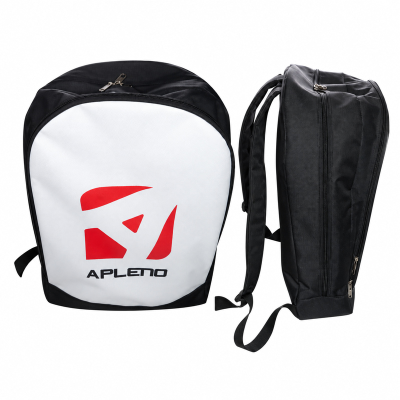Mochila con amplio bolsillo en el frente, espalda acolchada