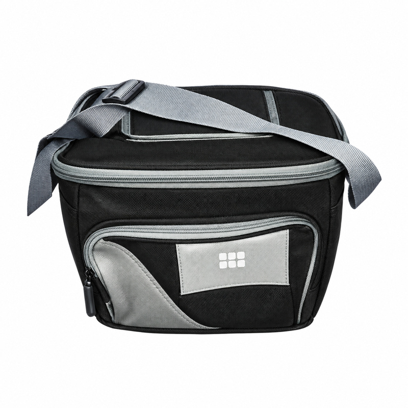 Bolso térmico mediano con bolsillo frontal