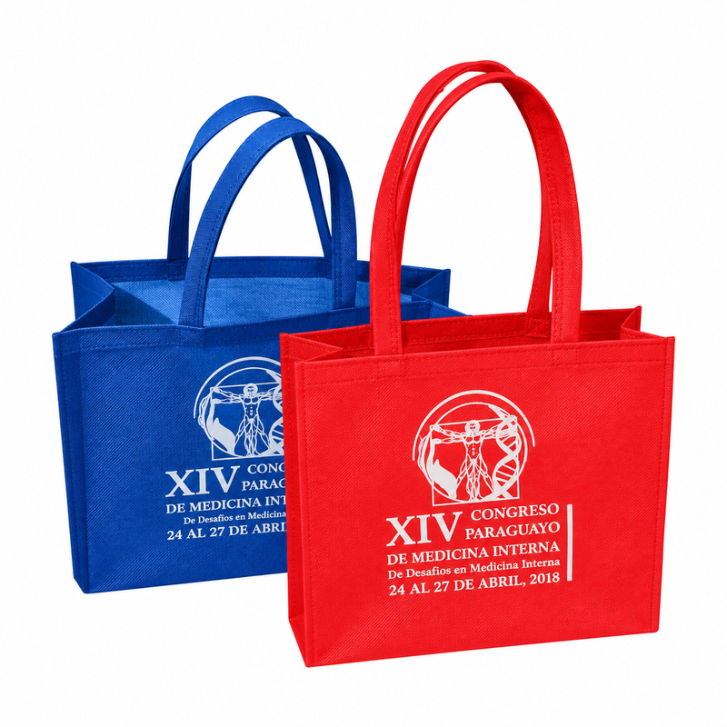 Bolso en arpillera plastificada