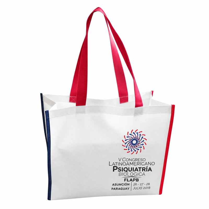 Bolso en tela 600 ribeteado